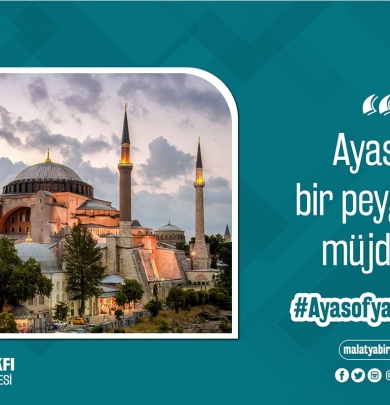 MİLLETİMİZ, “AYASOFYA’DA İBADET” KARARI BEKLİYOR!
