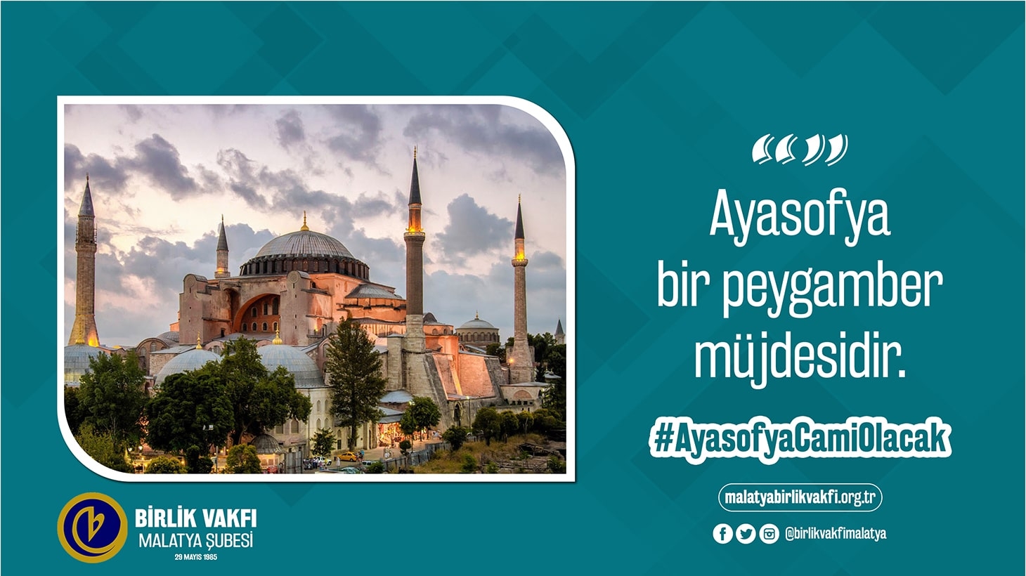 MİLLETİMİZ, “AYASOFYA’DA İBADET” KARARI BEKLİYOR!